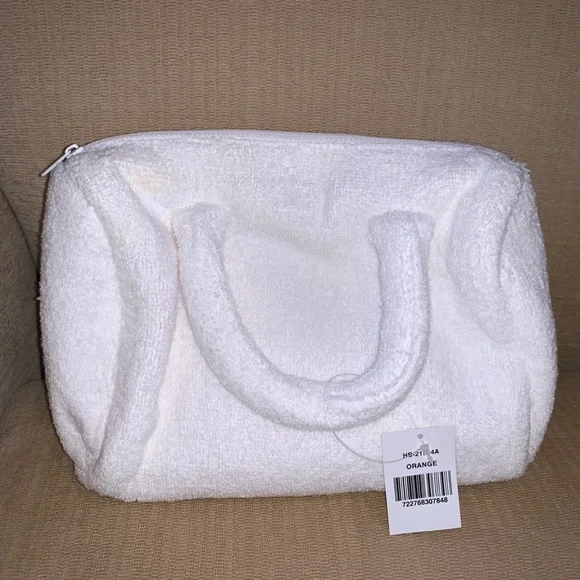 Saks Fifth Ave Terry Cosmetic Bag - Picture 4 of 5